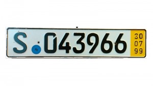 Kurzzeitkennzeichen
